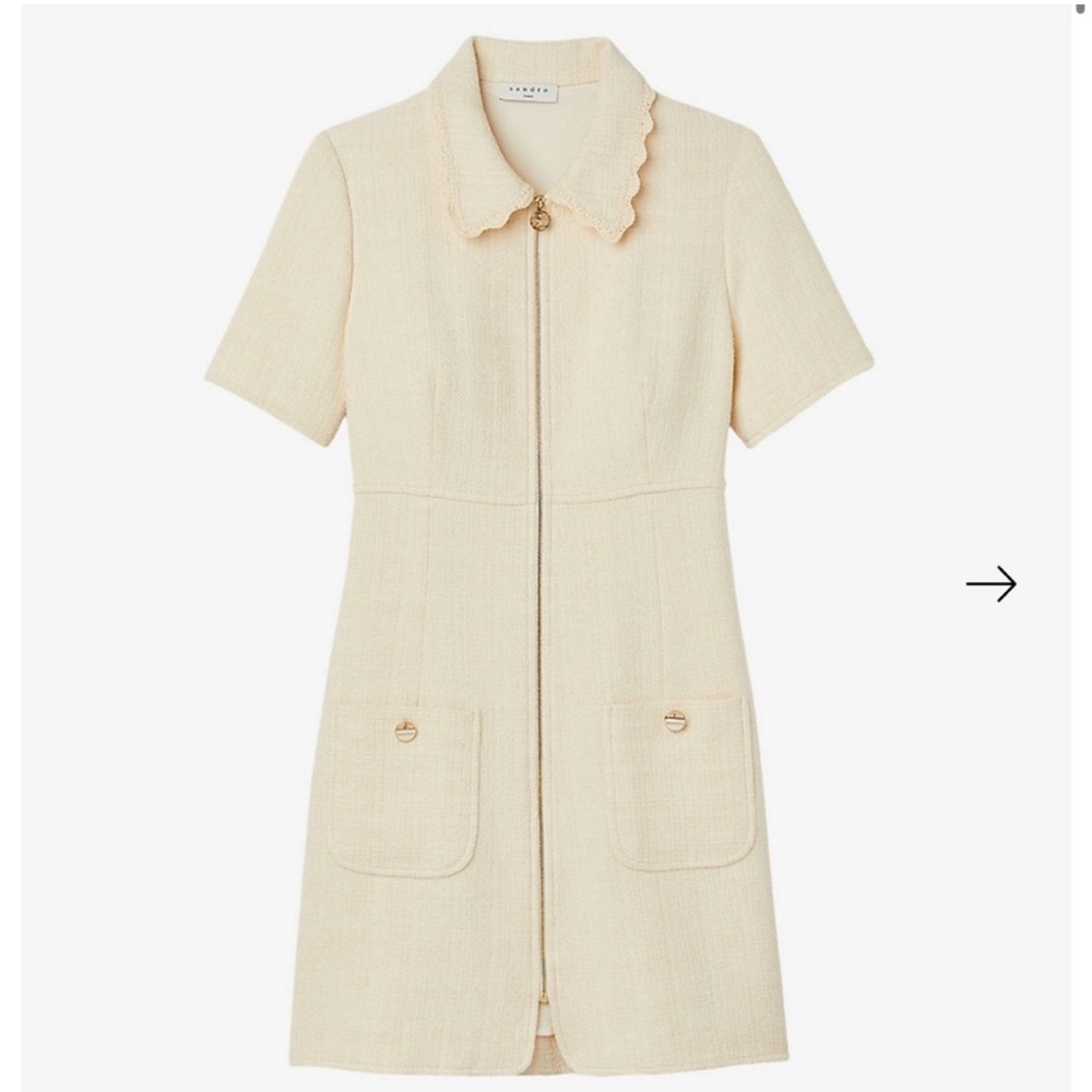 COPY - Sandro Gregoria tweed dress